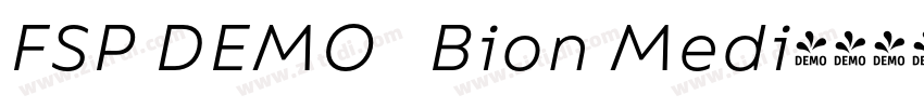 FSP DEMO   Bion Medi字体转换